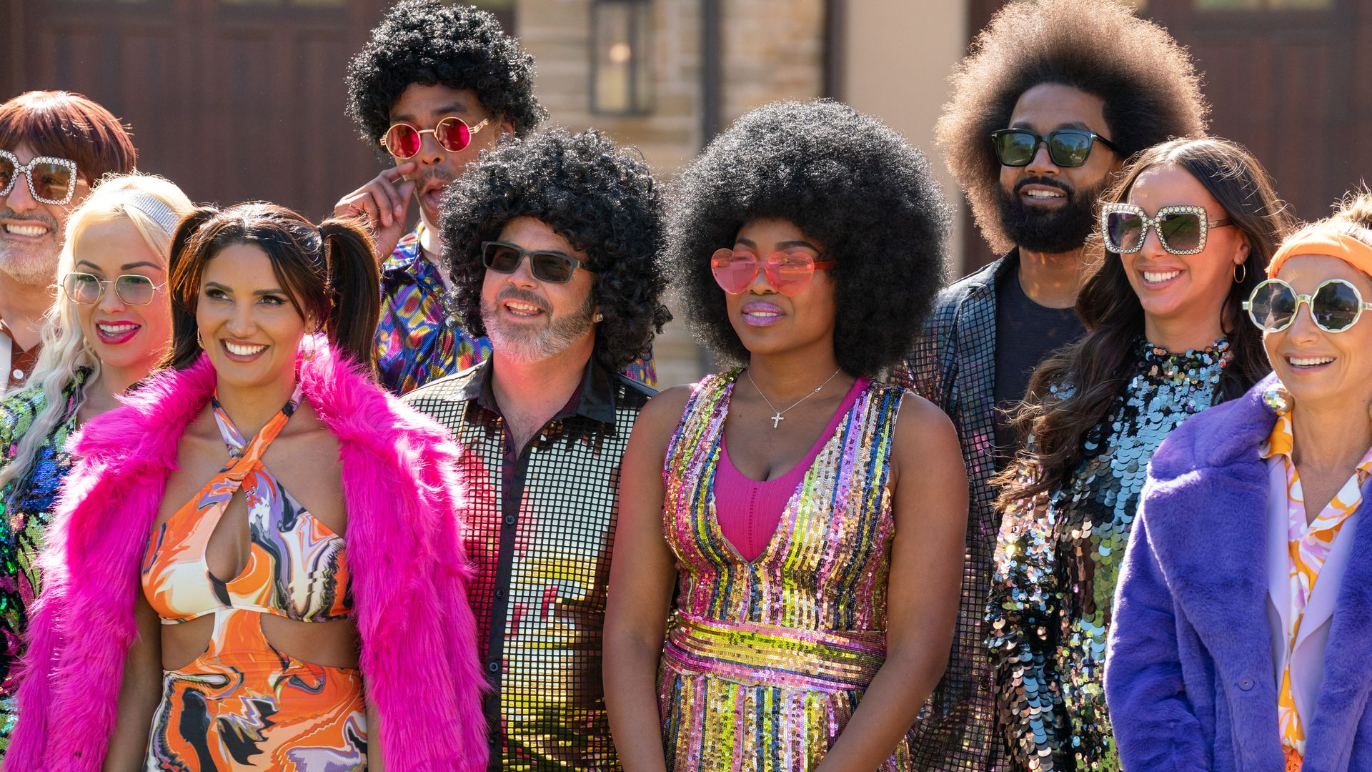 Contestants on new TV show "The GOAT"