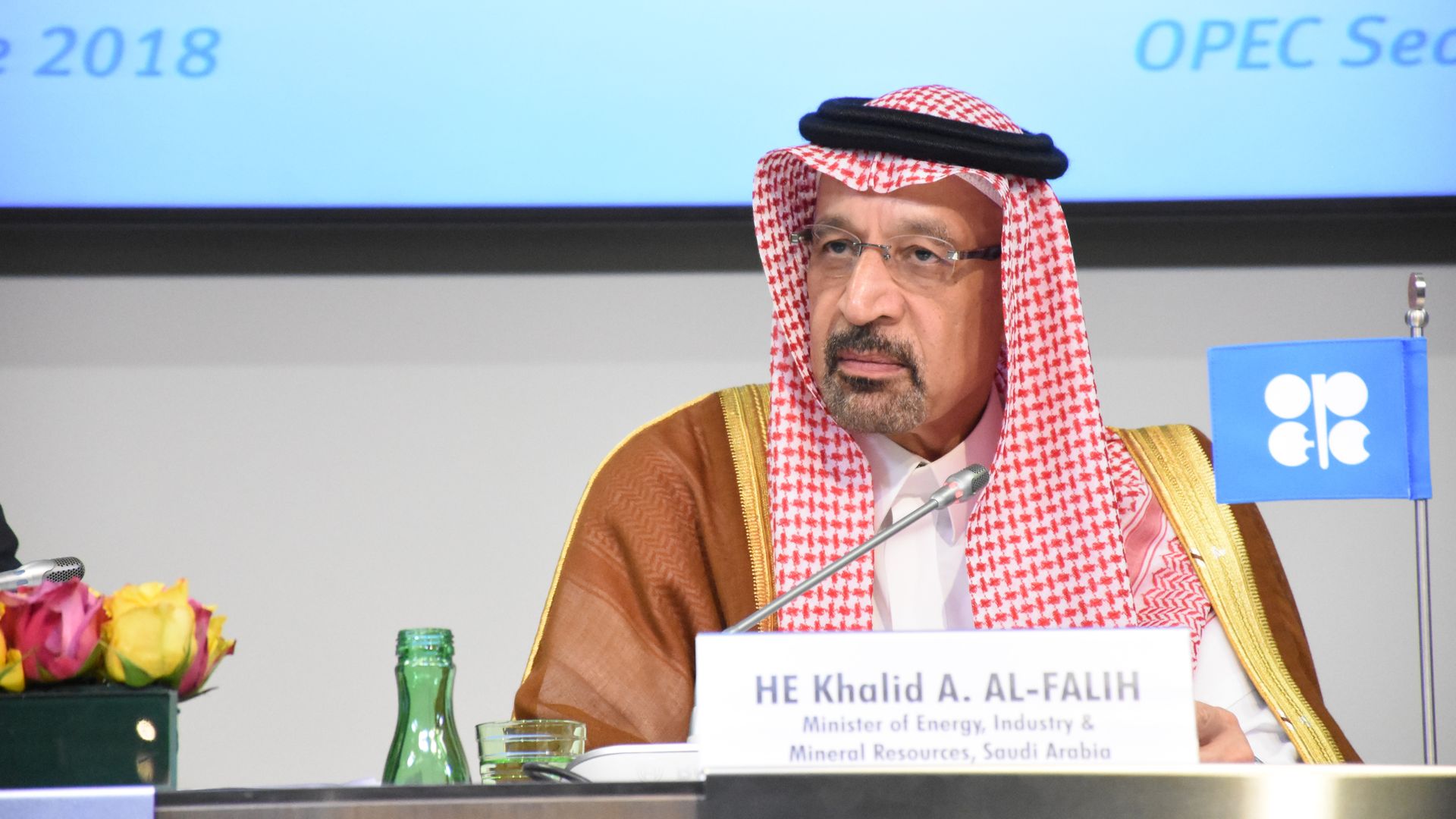 Saudi Arabian Energy Minister Khalid Al Falih.