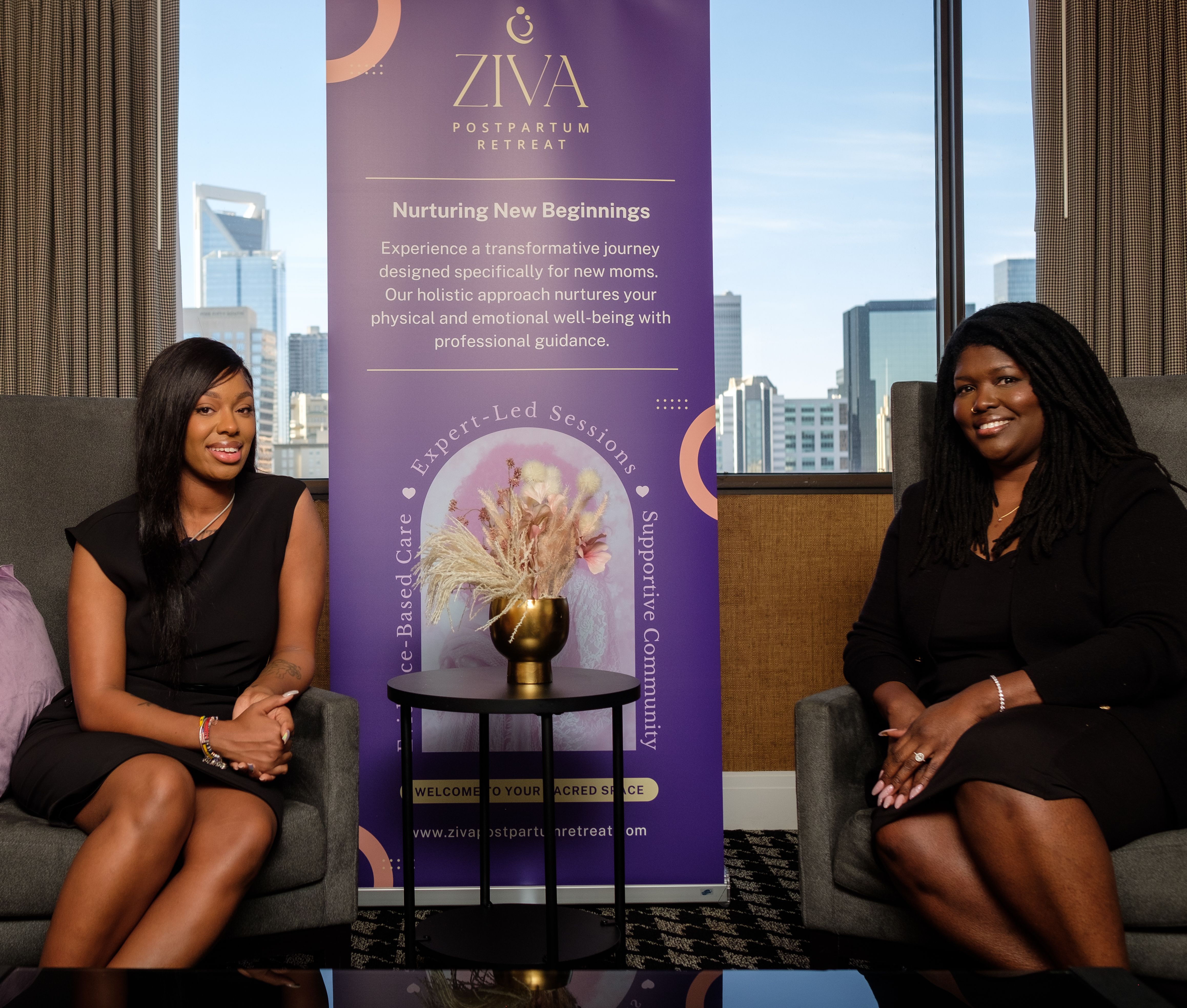 Owners of North Carolina's first postpartum retreat in Charlotte NC