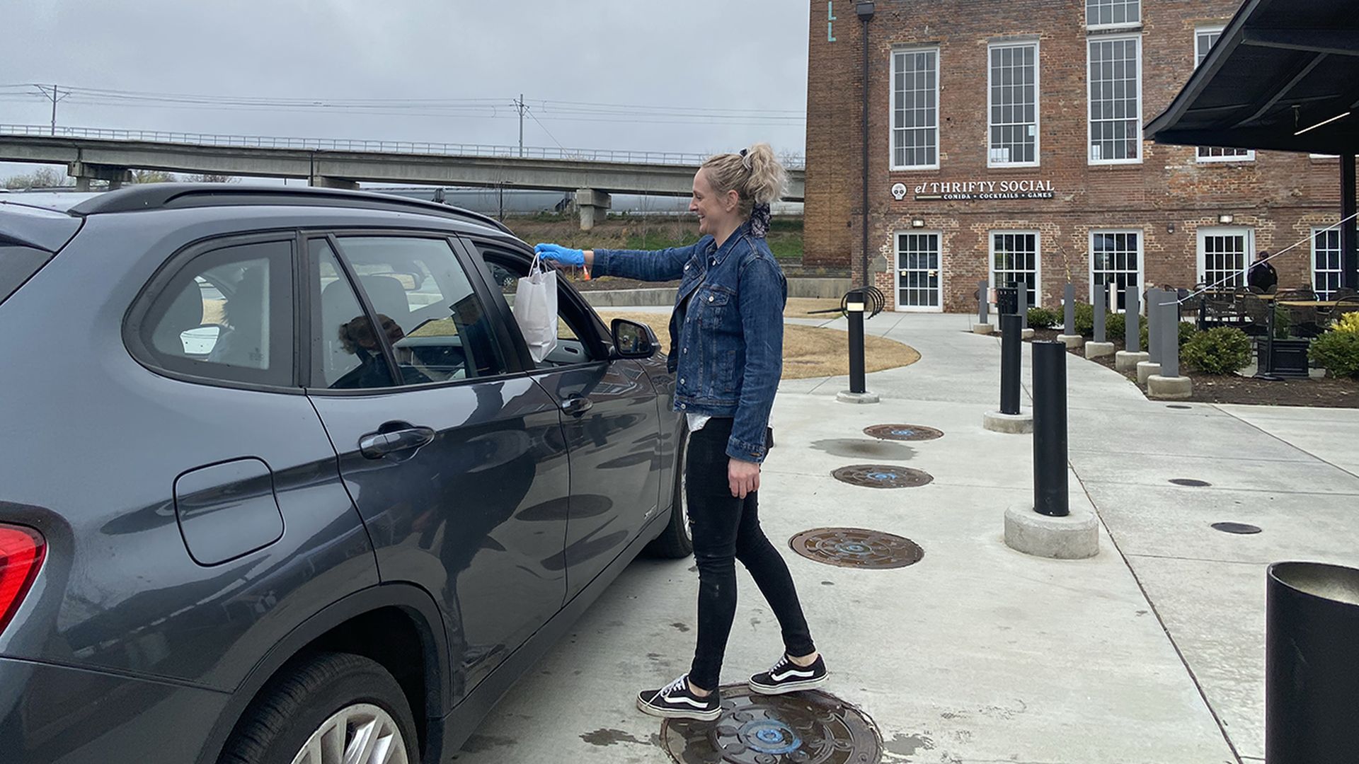 optimist hall drive thru coronavirus