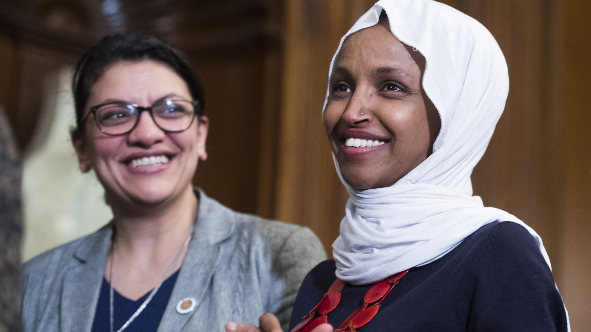 Rashida Tlaib and Ilhan Omar