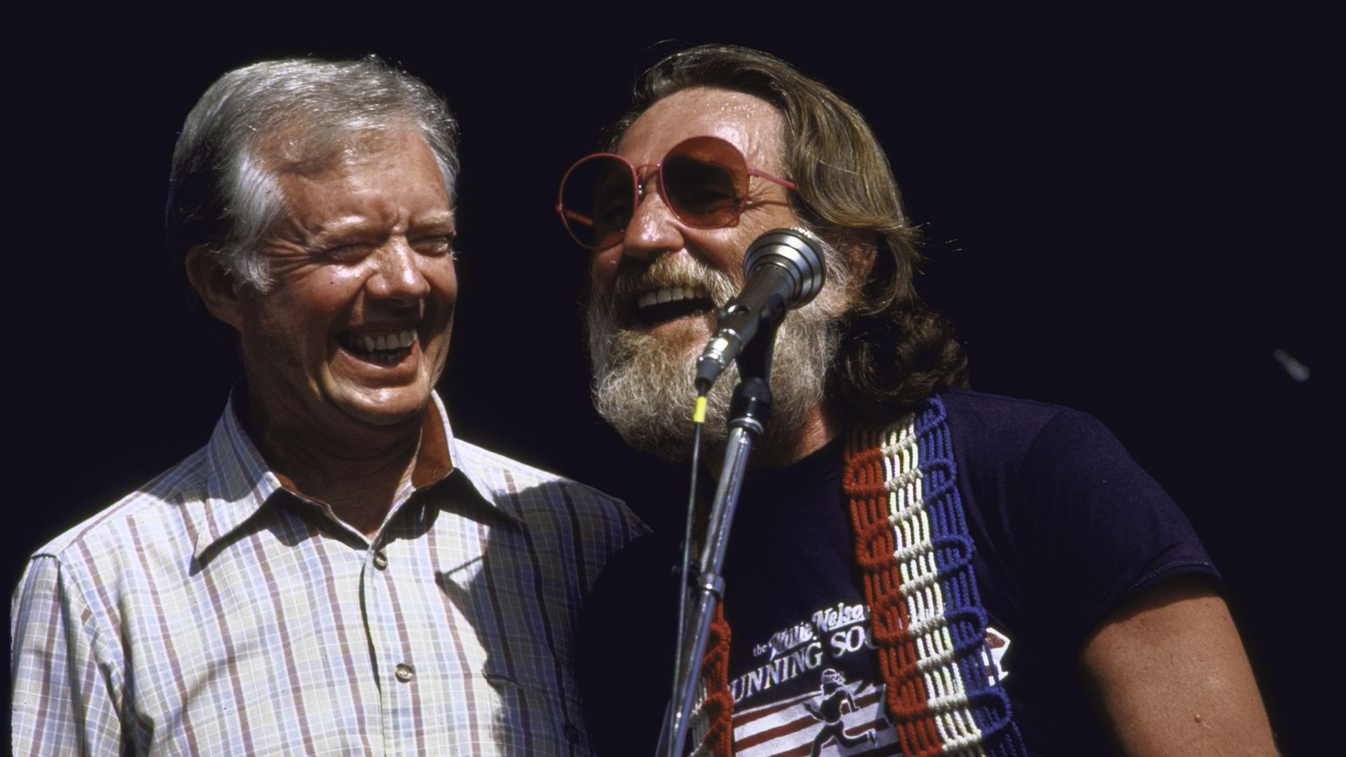 President Jimmy Carter and Willie Nelson