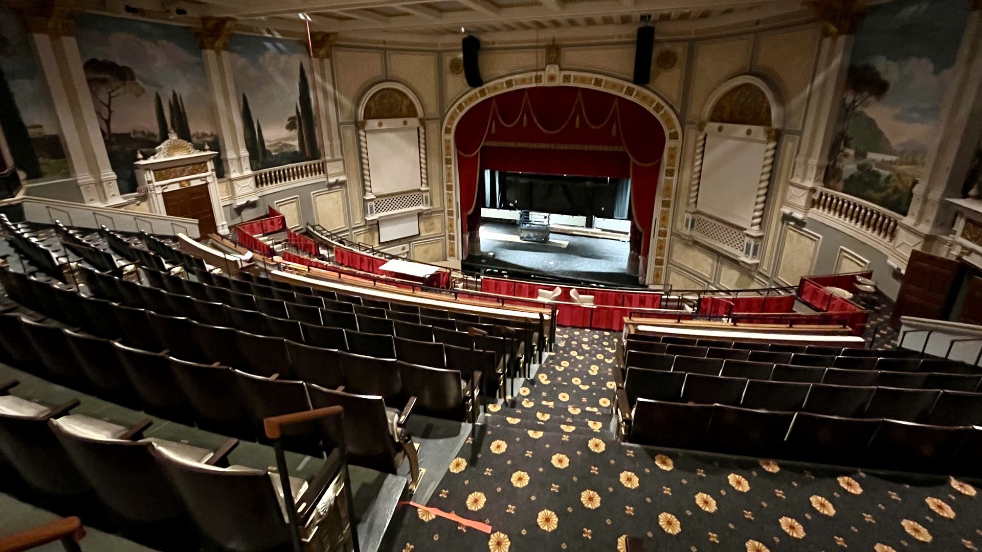 Theatre view from the balcony