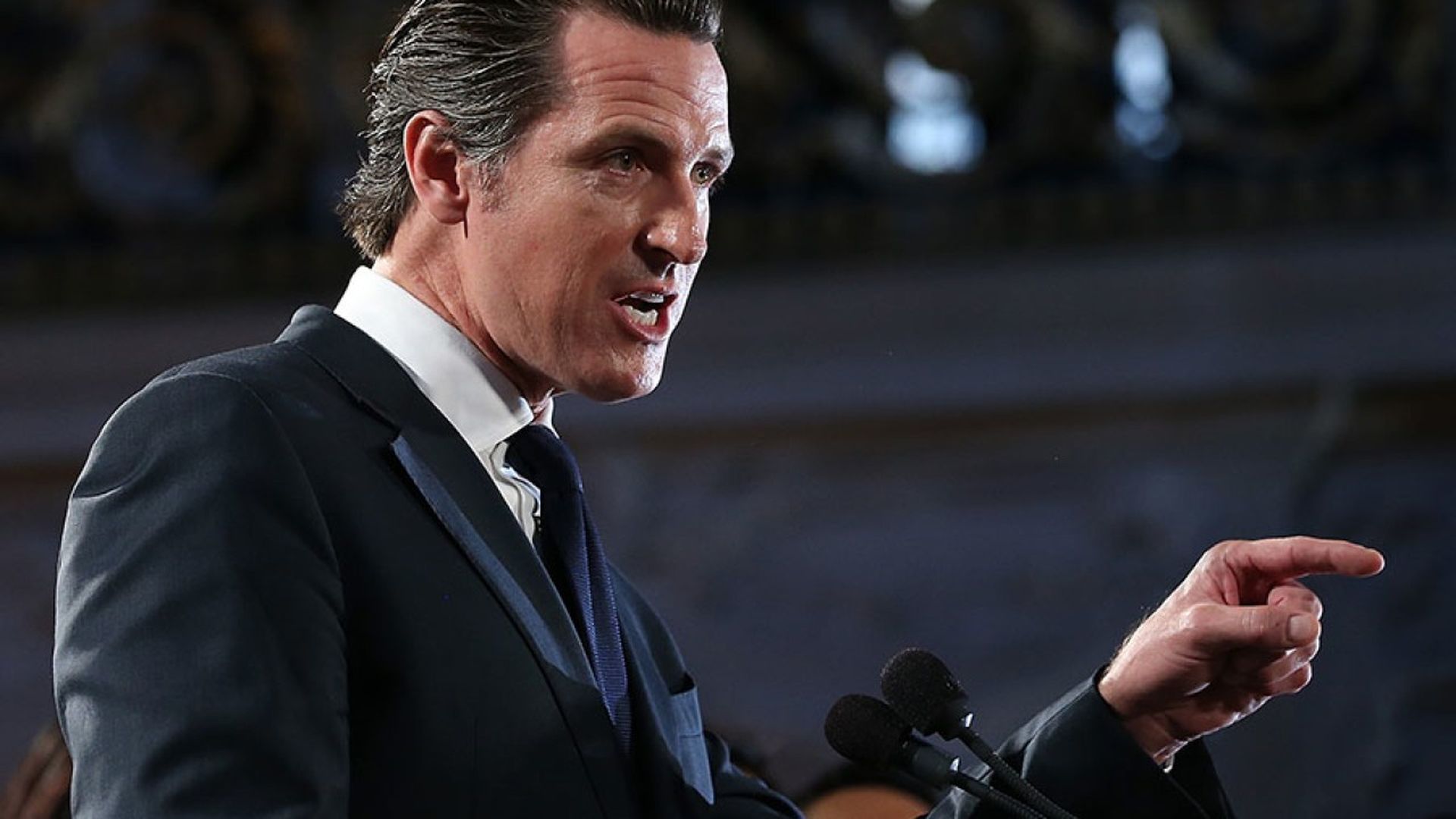 Gov. Gavin Newsom says his trip to El Salvador is designed to counter President Trump.