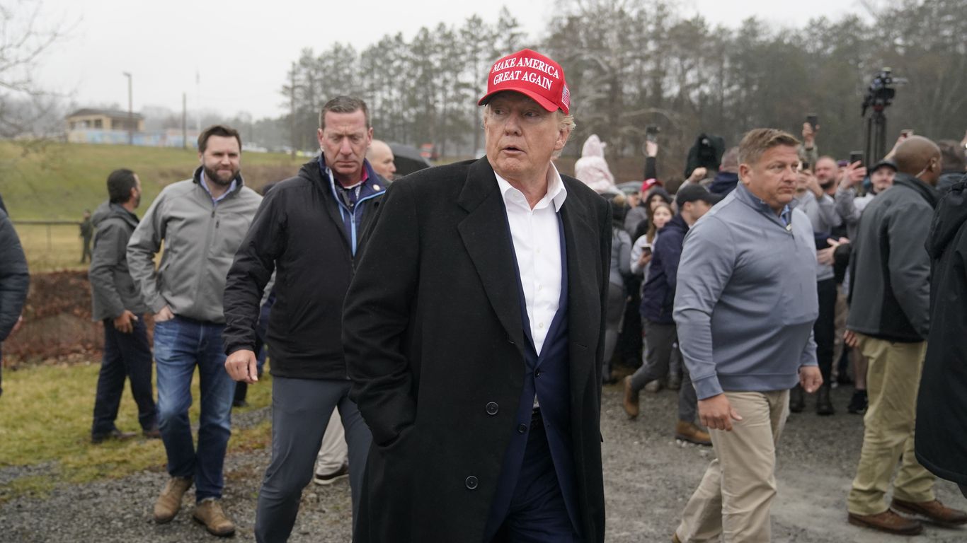 How East Palestine became a political spectacle - Axios Cleveland