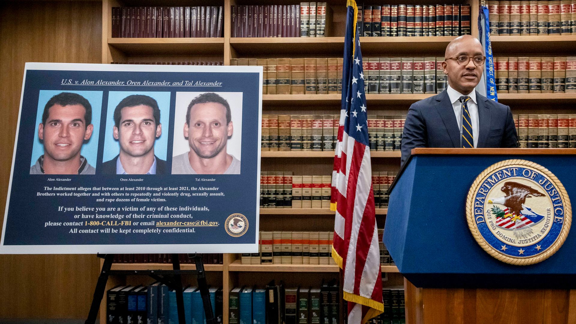 Real estate tycoons Alexander brothers charged with sex trafficking