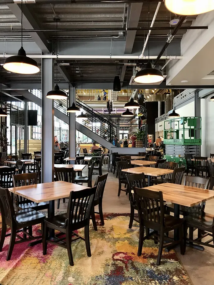 trolley barn atherton seating