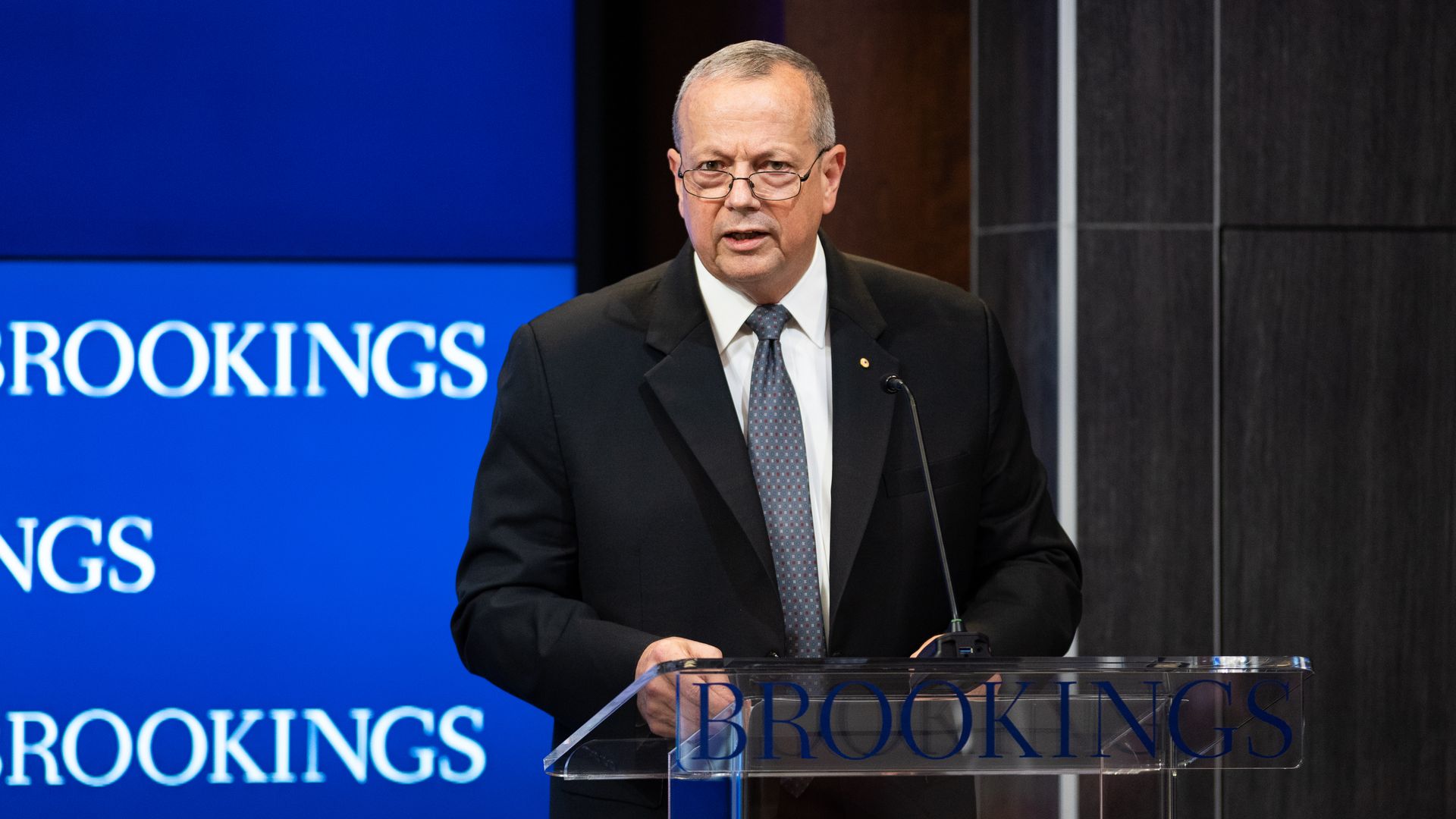 Brookings Institution president John Allen