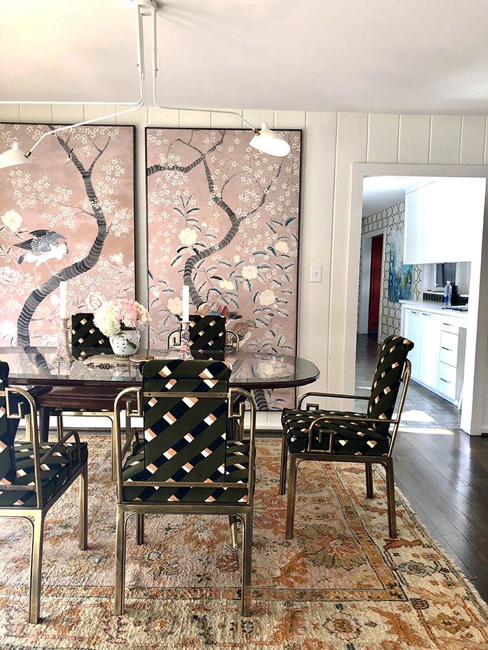 Charlotte Lucas Home Tour dining room