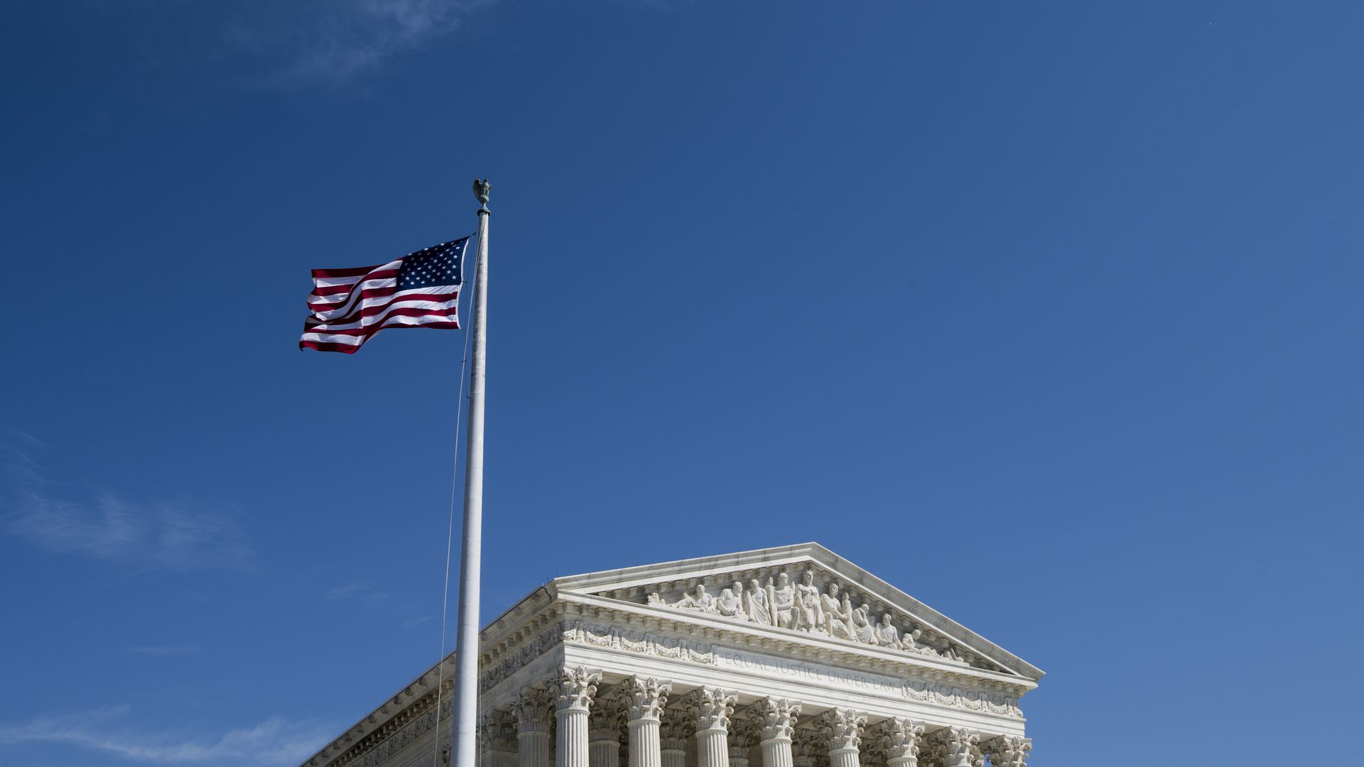 U.S. Supreme Court building in Washington