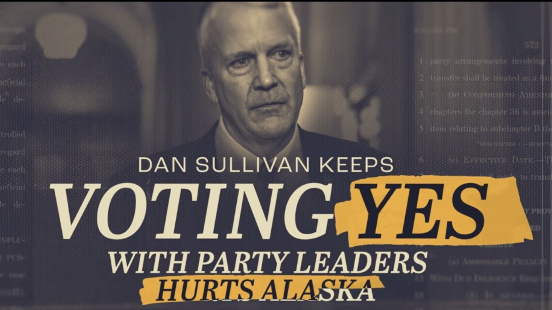 Screenshot of ad from Majority Forward
