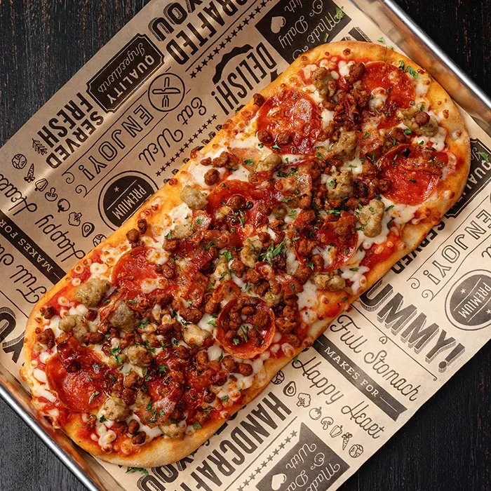 meat lover's pizza slingshot barcade coutesy