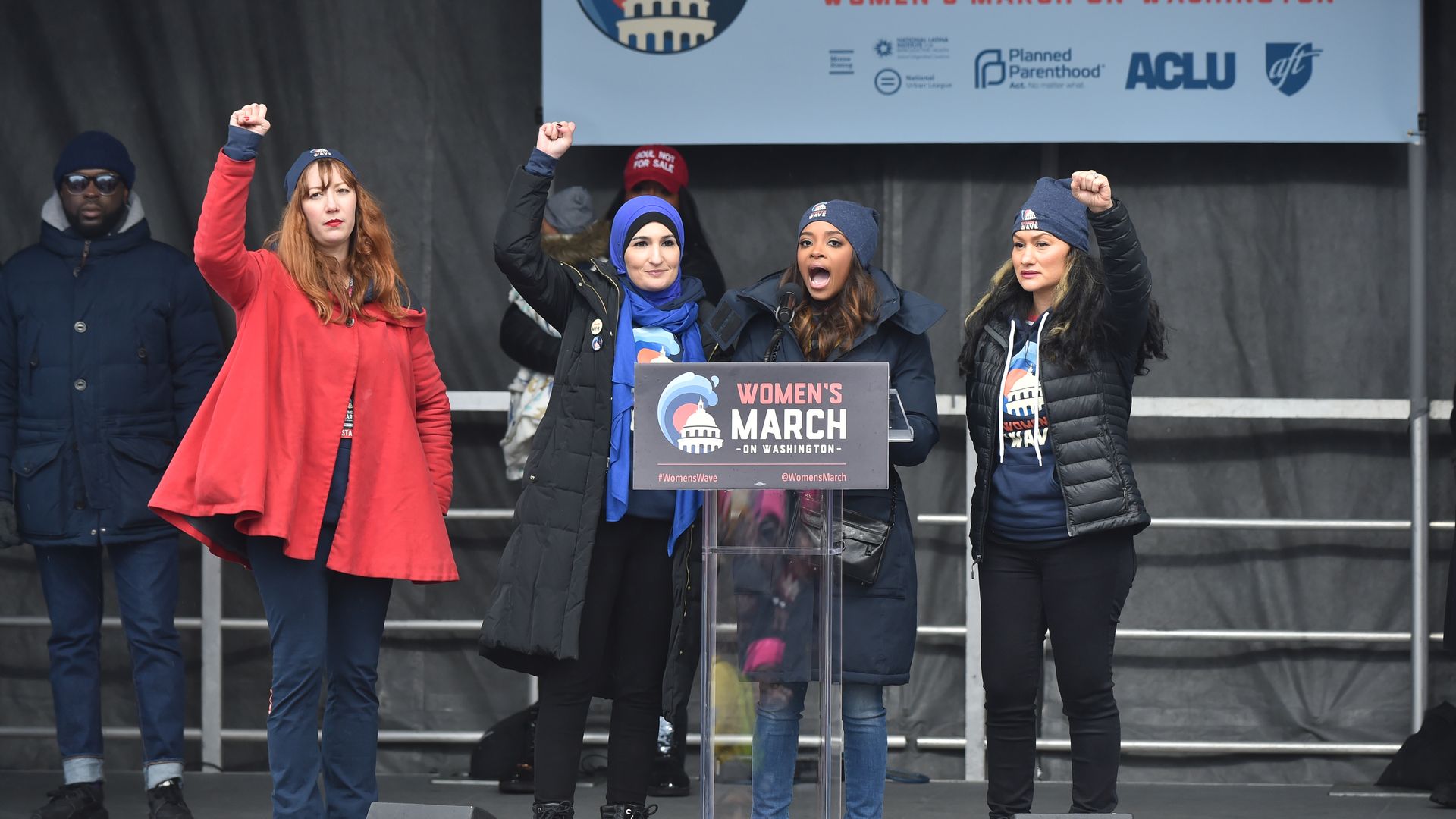 Women s March co chairs step down in wake of anti Semitism allegations