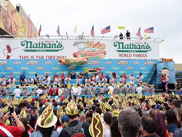 Photo via Nathan's