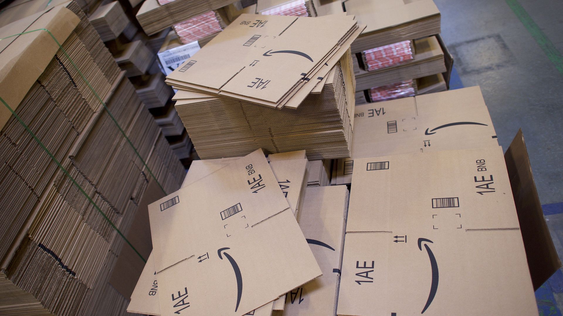 Amazon boxes