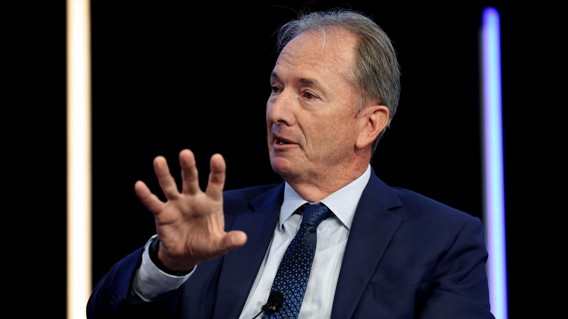James Gorman, chairman and chief executive of Morgan Stanley, speaks during the AFR Business Summit in Sydney, Australia, on Tuesday, March 8, 2022. 