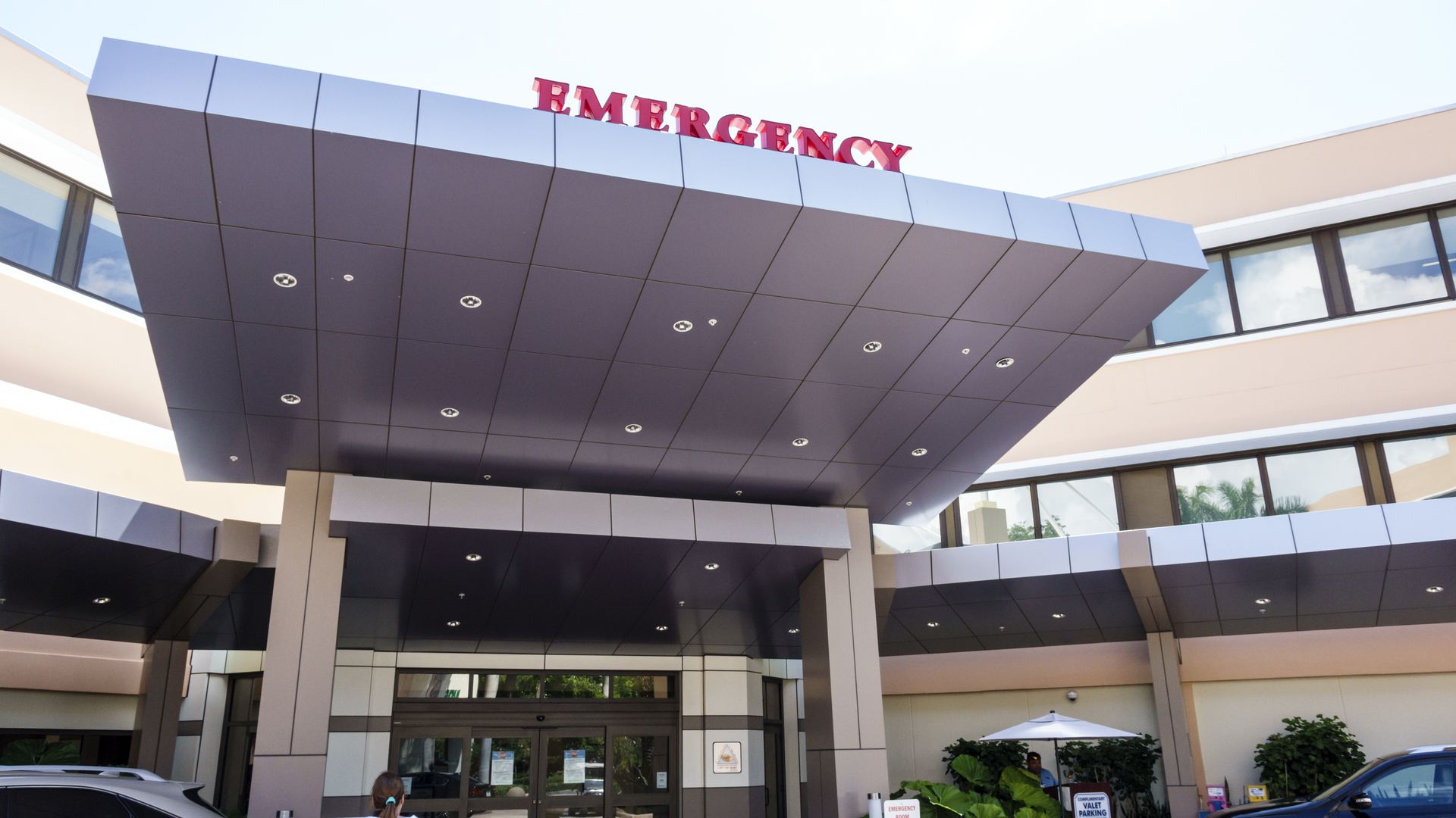 The emergency department at a Baptist Health hospital in Florida.
