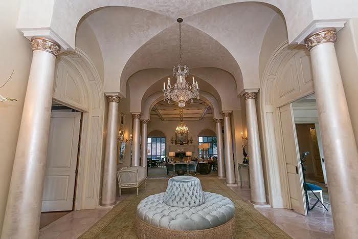 Michael Kahn's walk way between wings