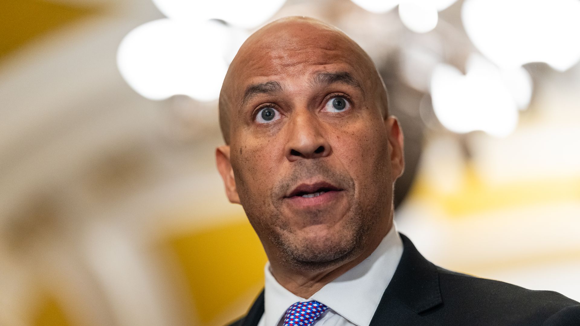 Cory Booker up close