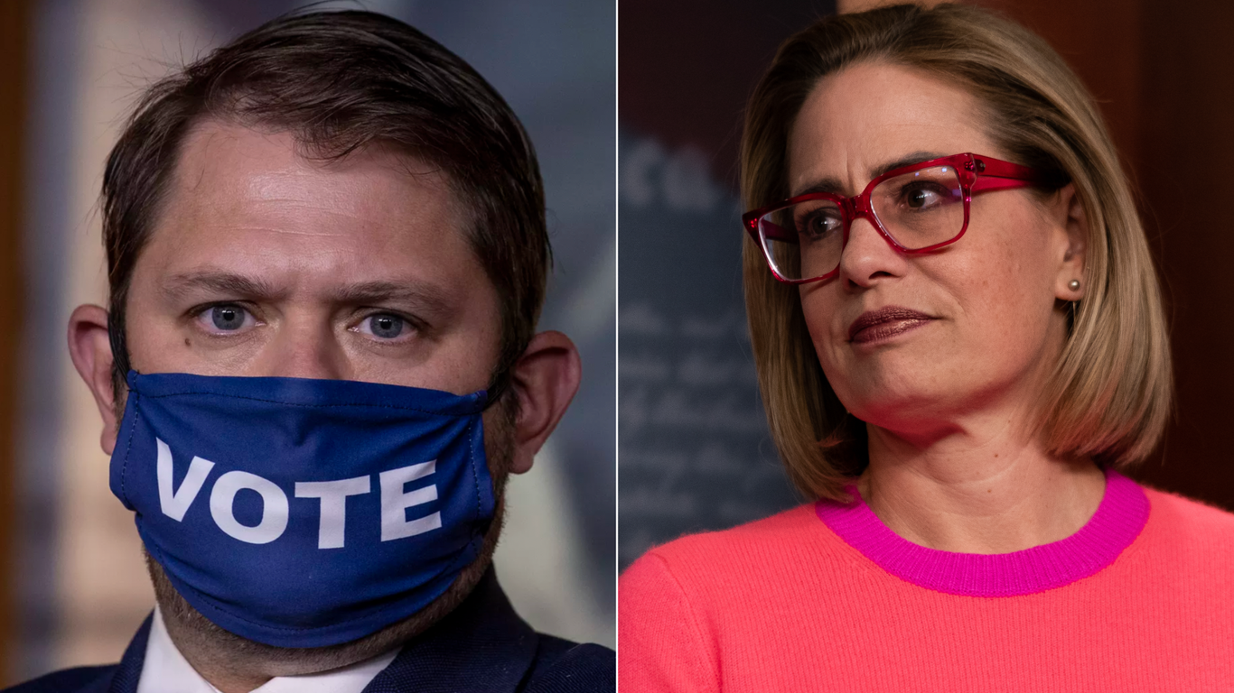 Ruben Gallego challenging Kyrsten Sinema in 2024 Arizona Senate race