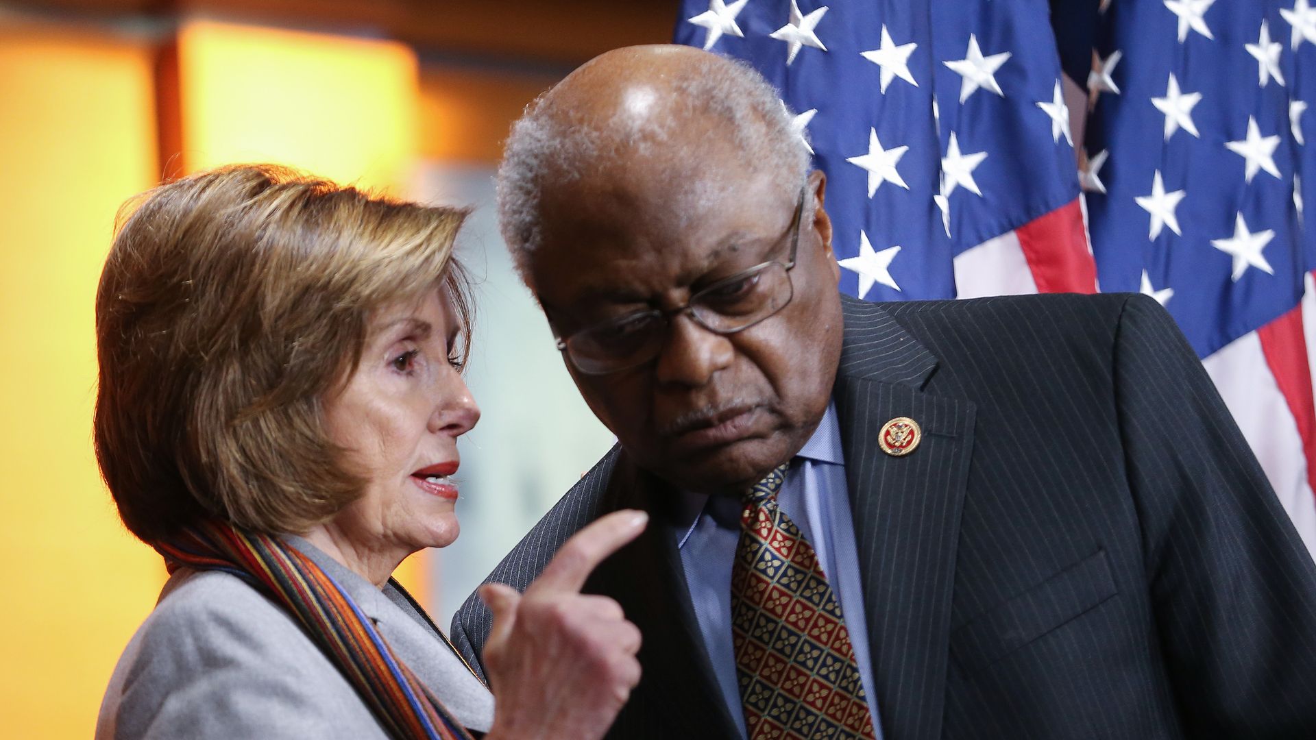 Pelosi and Clyburn