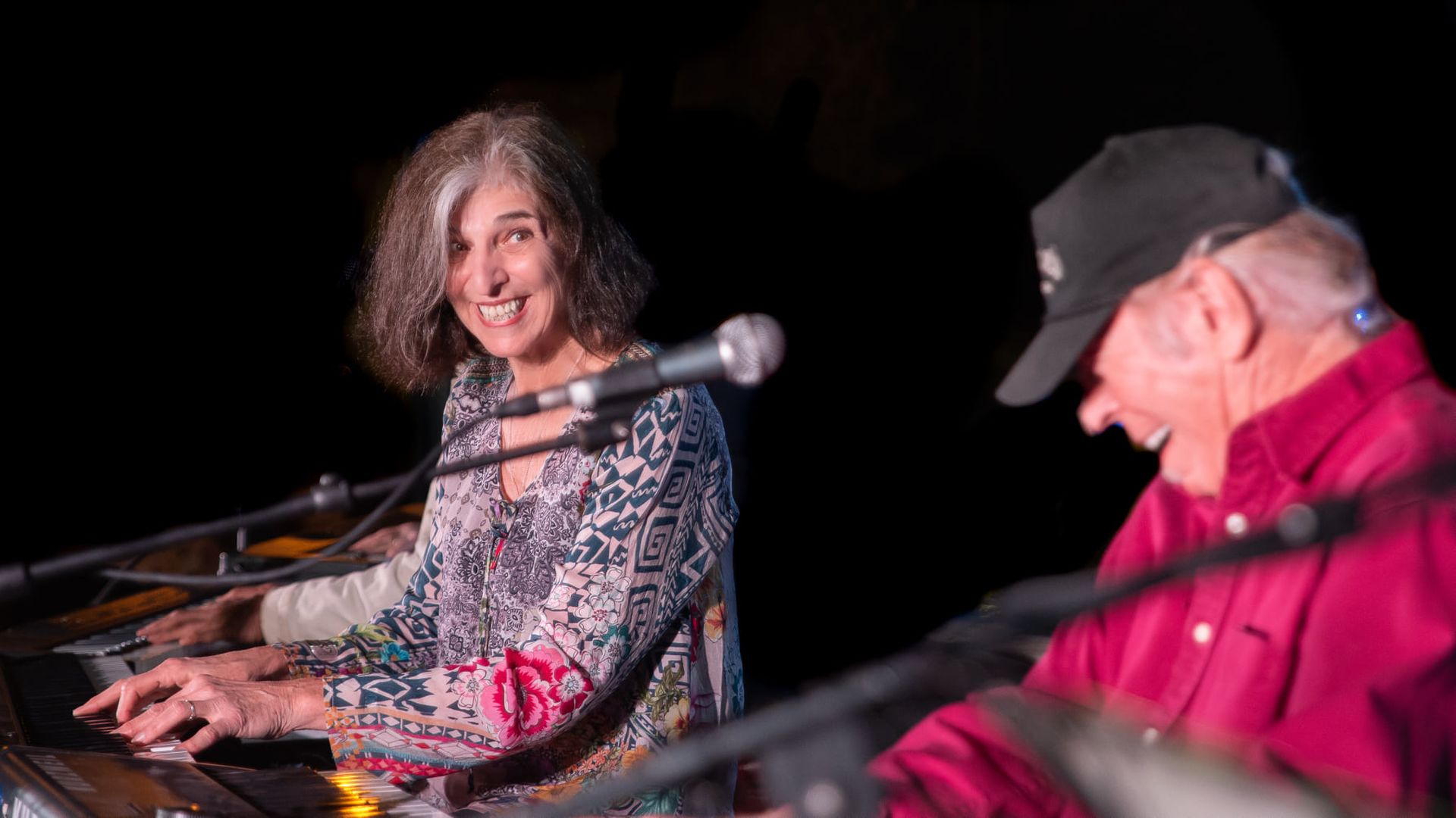 Marcia Ball in performance.