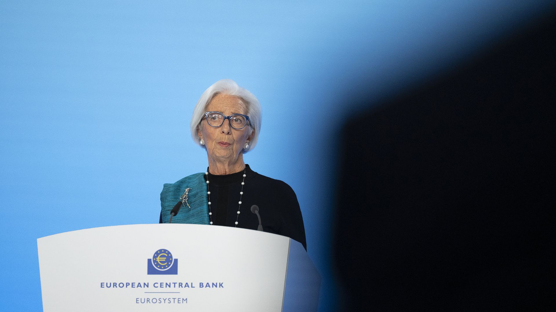 ECB president Christine Lagarde