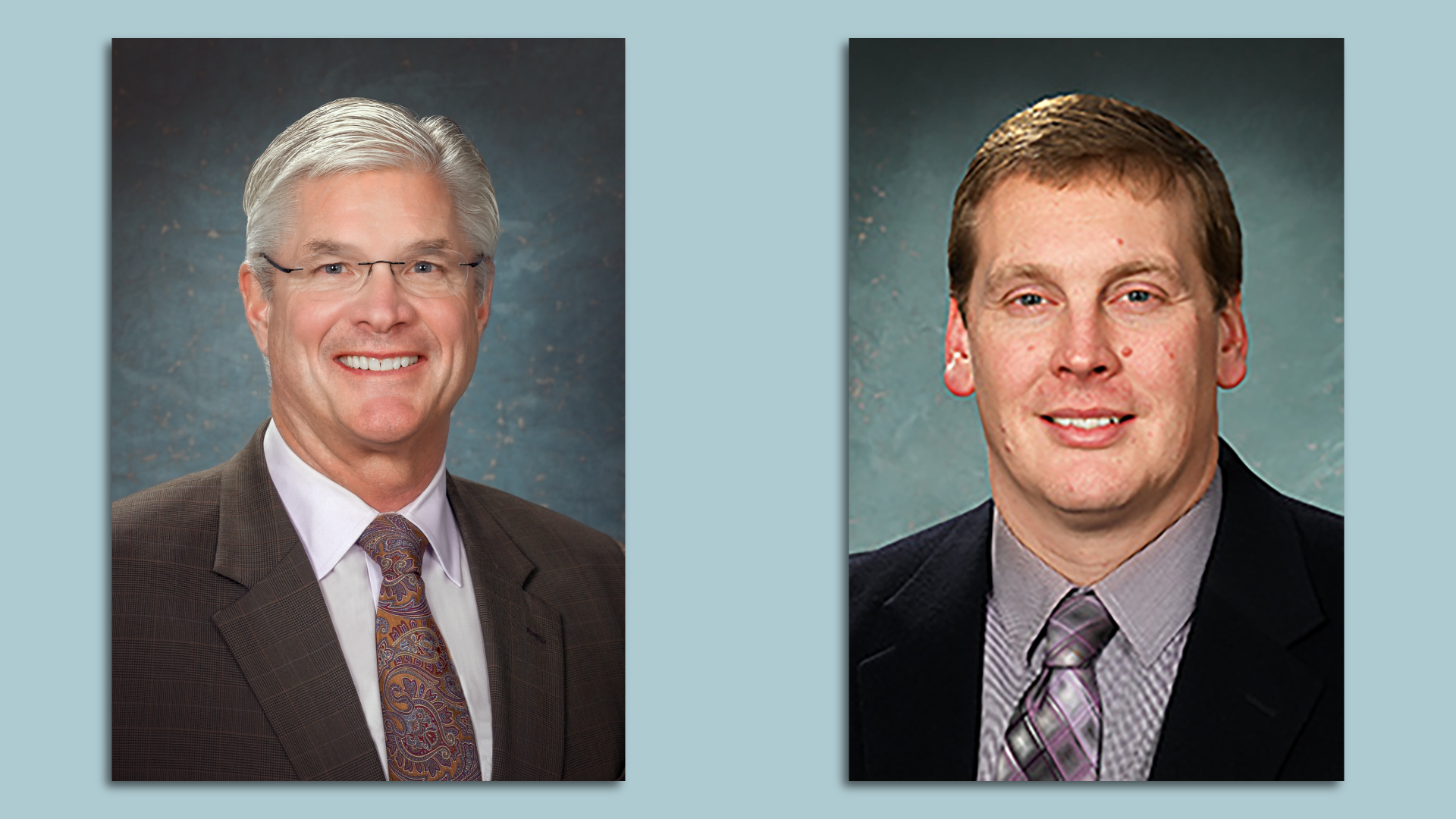 Michigan senators Mike Shirkey and Ed McBroom