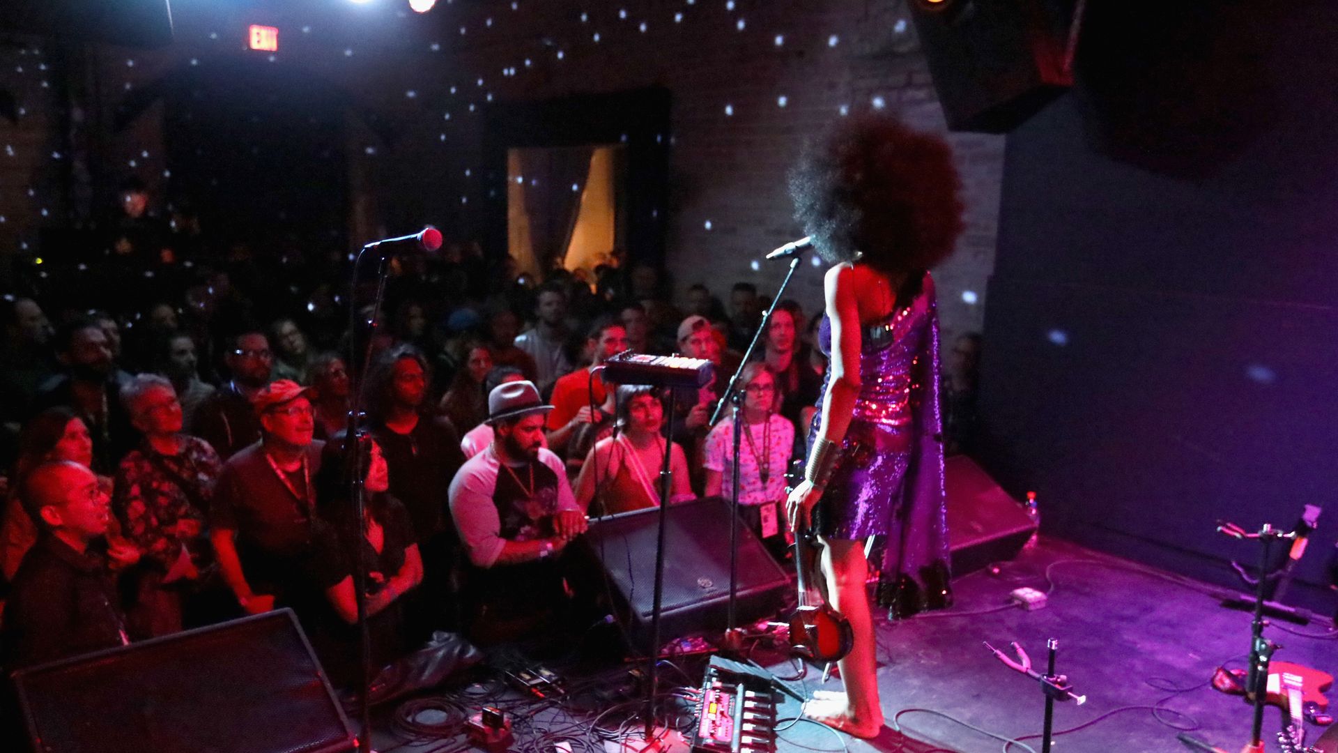 A crowd at the Mohawk in Austin, Texas