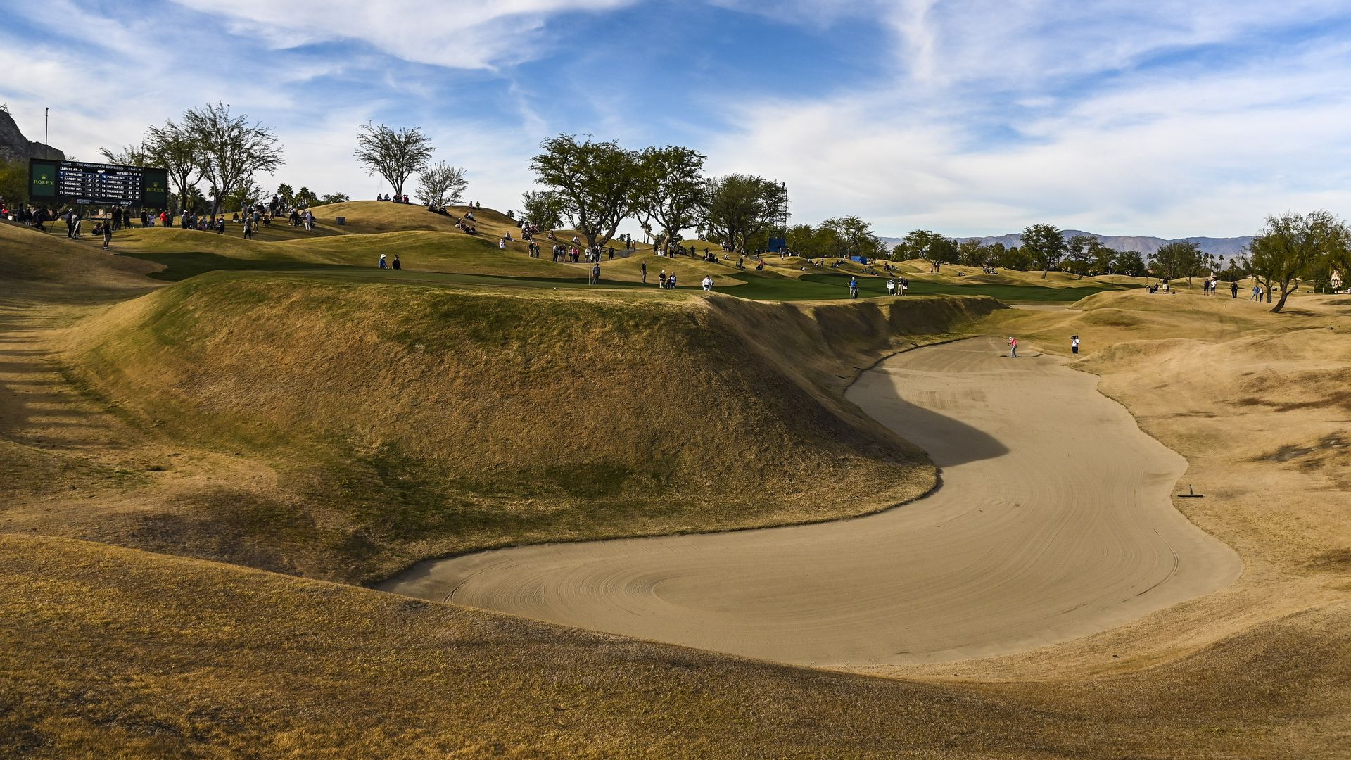 Huge bunker