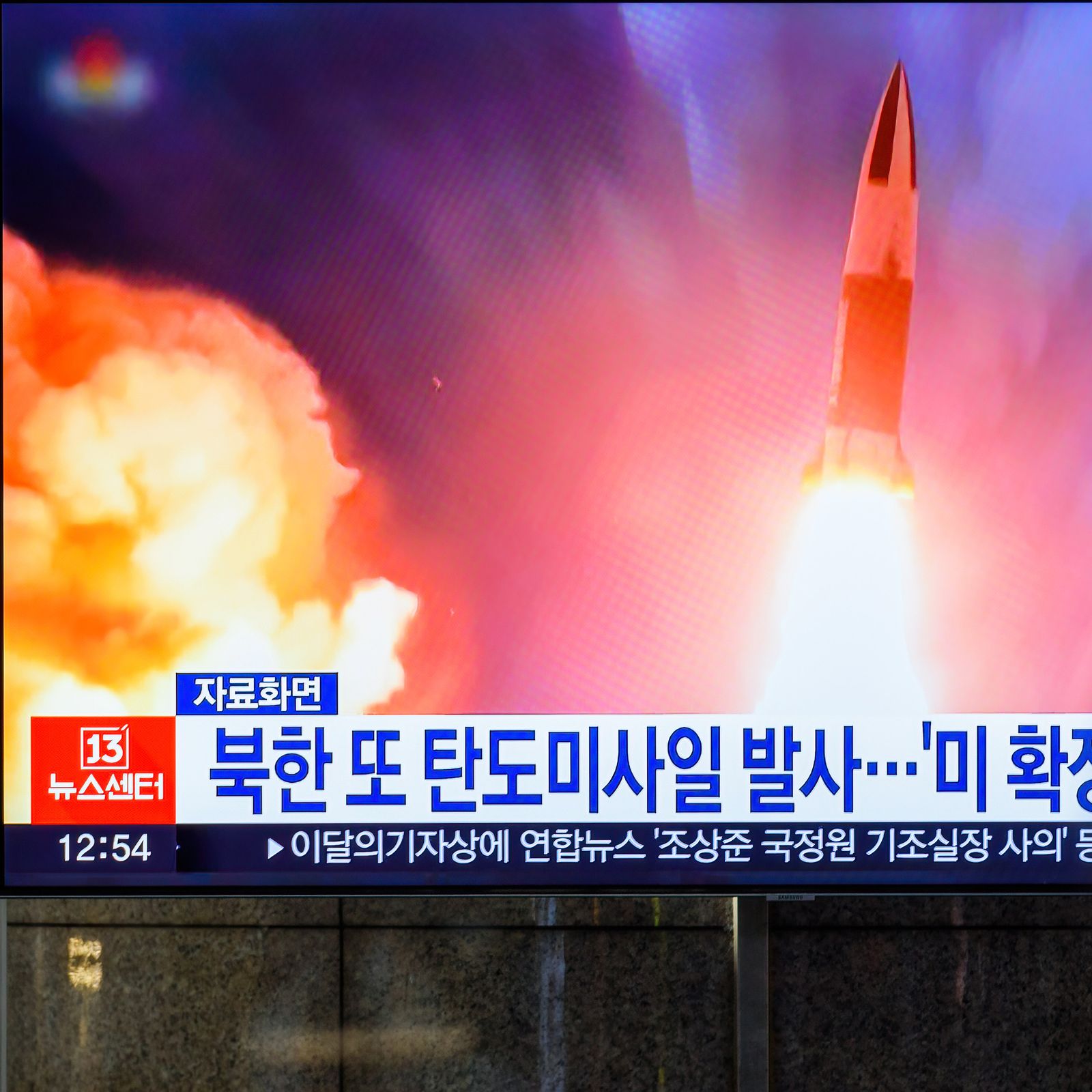 North Korea launches 2 ballistic missiles toward sea in protest of