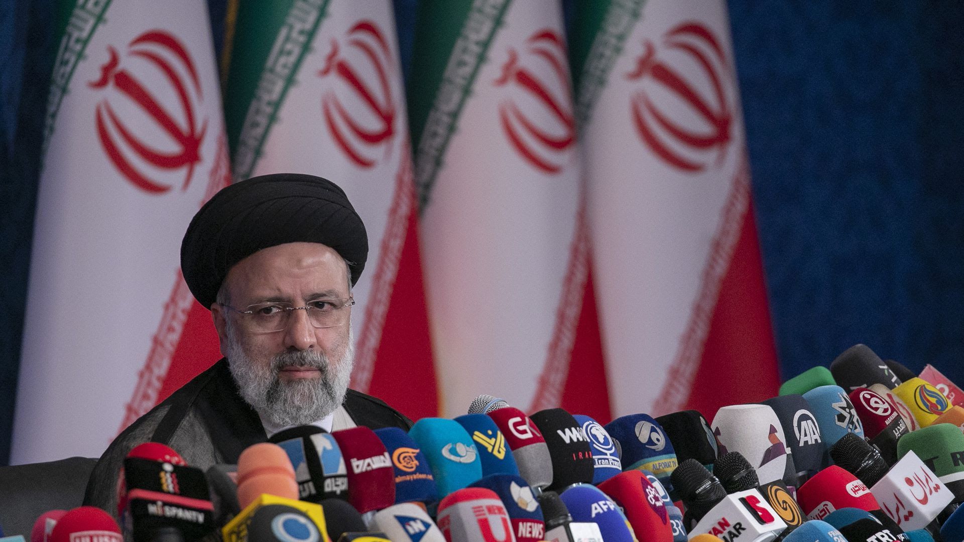 Iranian President Ebrahim Raisi.