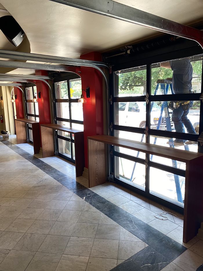 Big Ben phone Big Ben's new indoor/outdoor garage doorsbooth