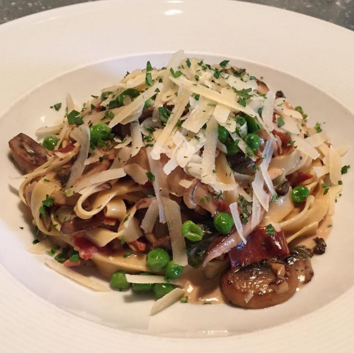 Barrington's tagliatelle. Photo via Instagram.