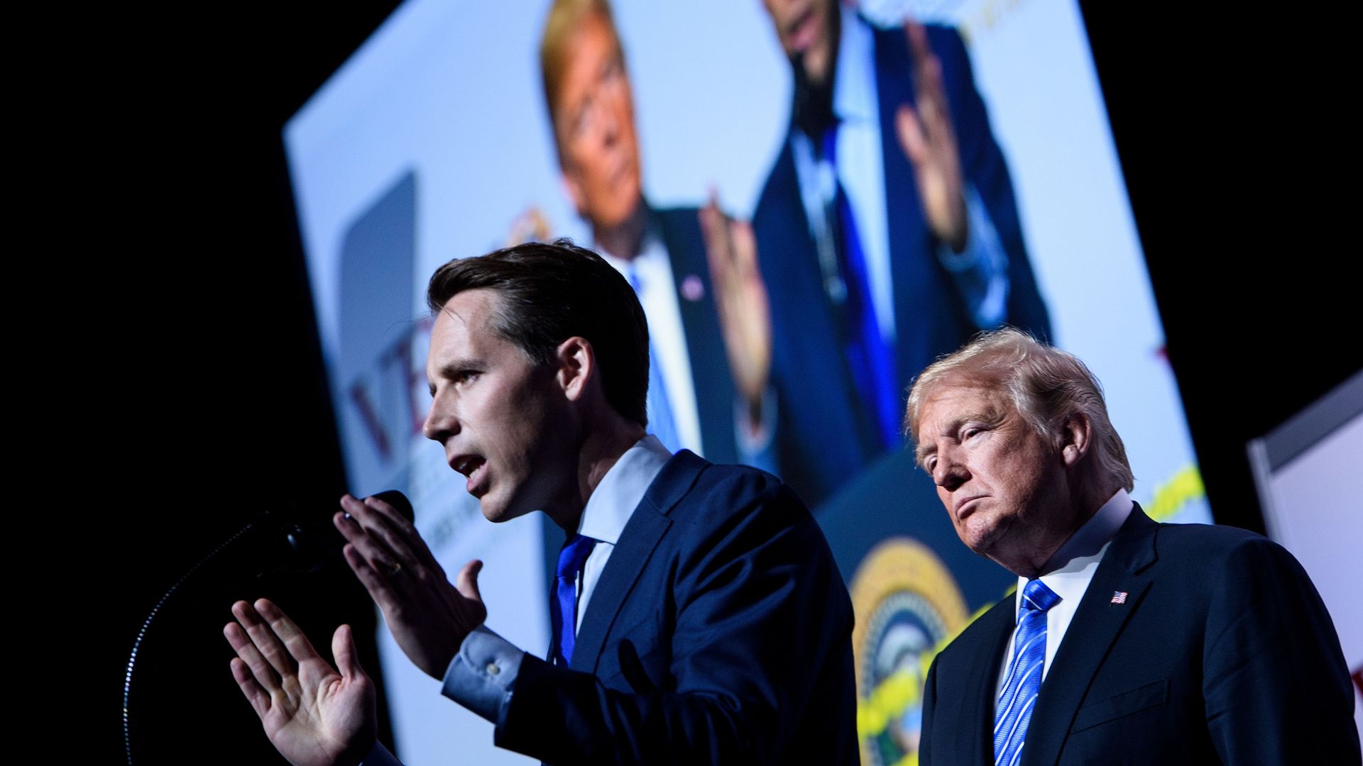 US Senate candidate from Missouri Josh Hawley 