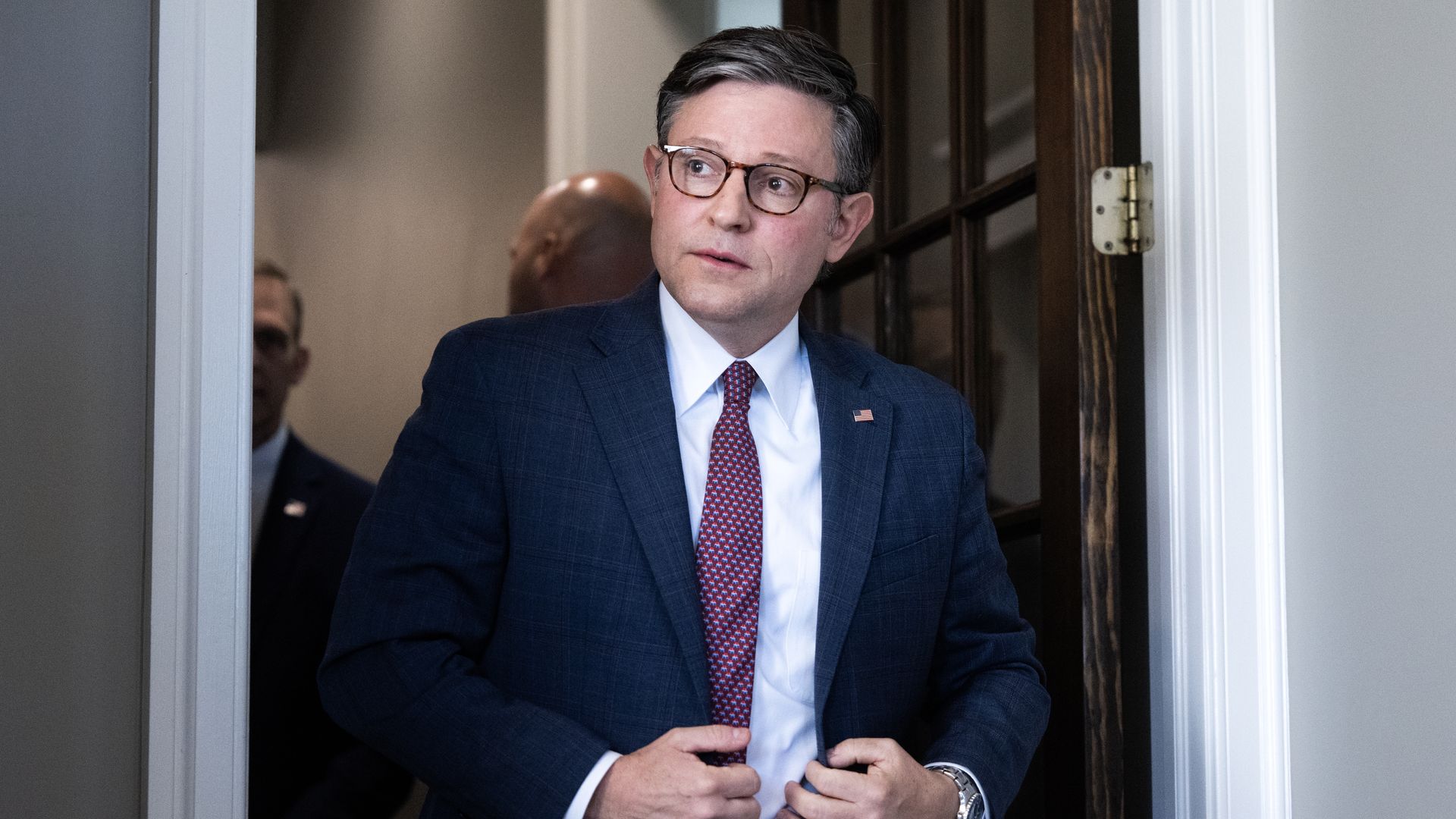 Mike Johnson’s tense text messages with Liz Cheney