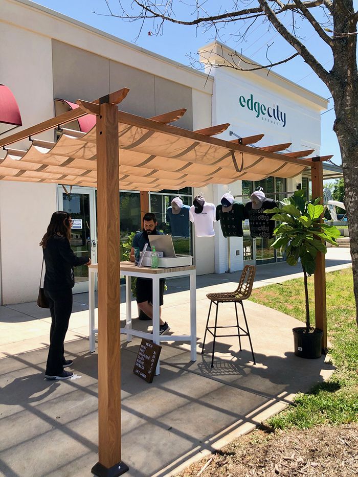edge city pergola