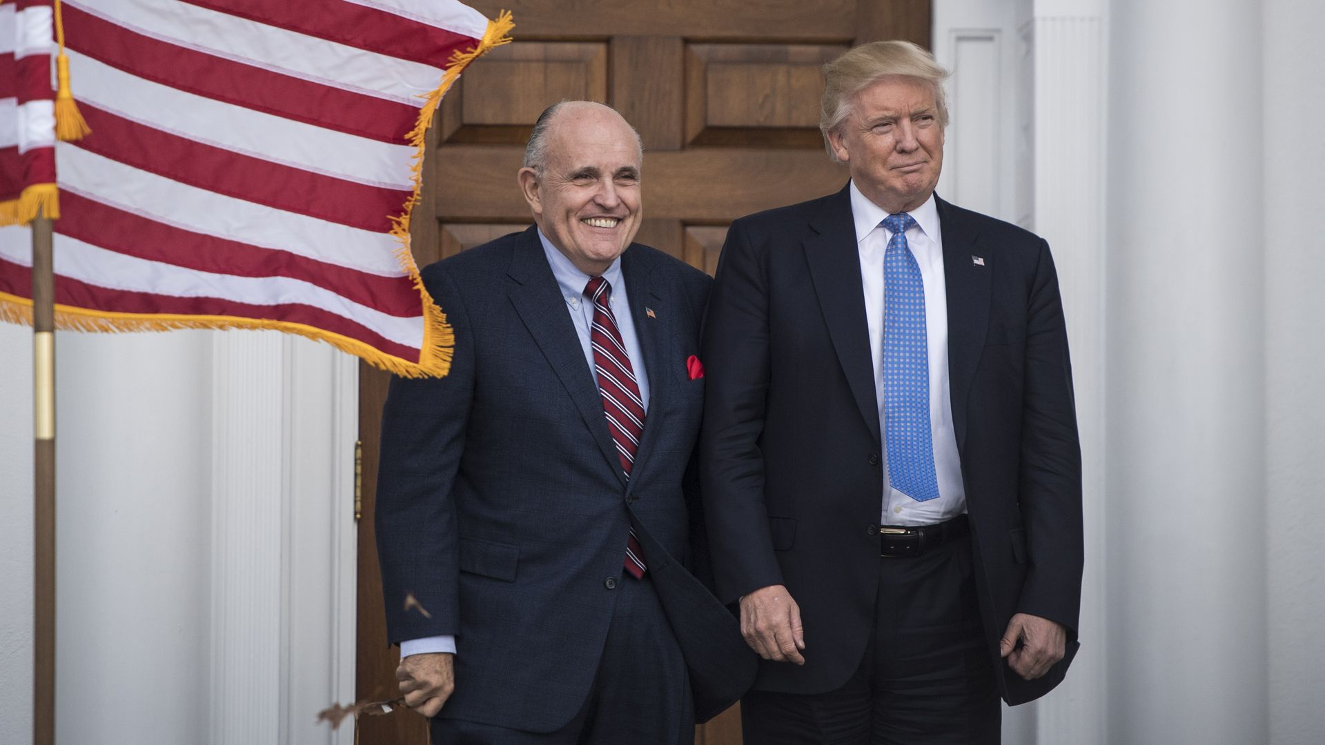 Giuliani and Trump together. 