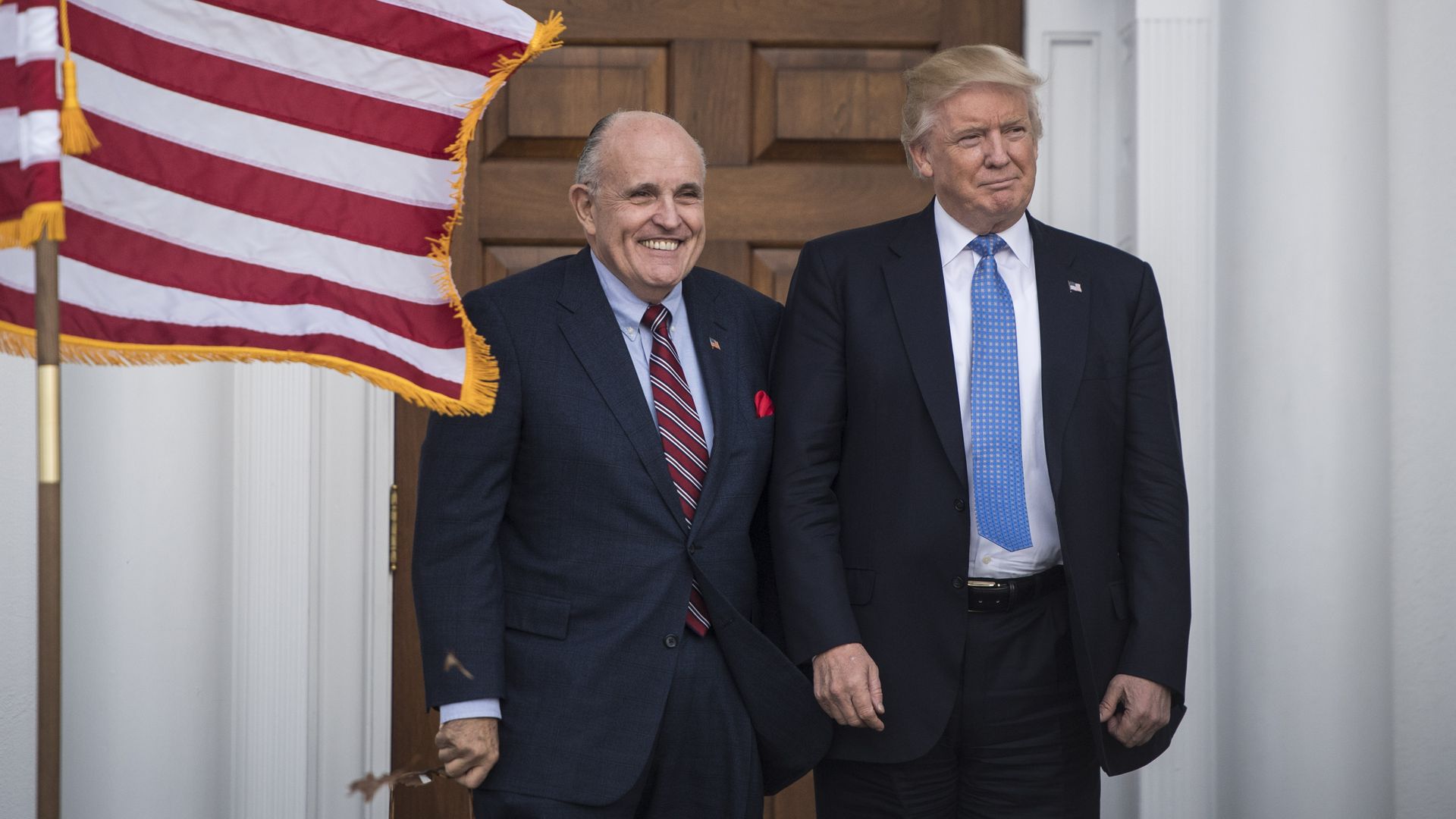 Giuliani and Trump together.