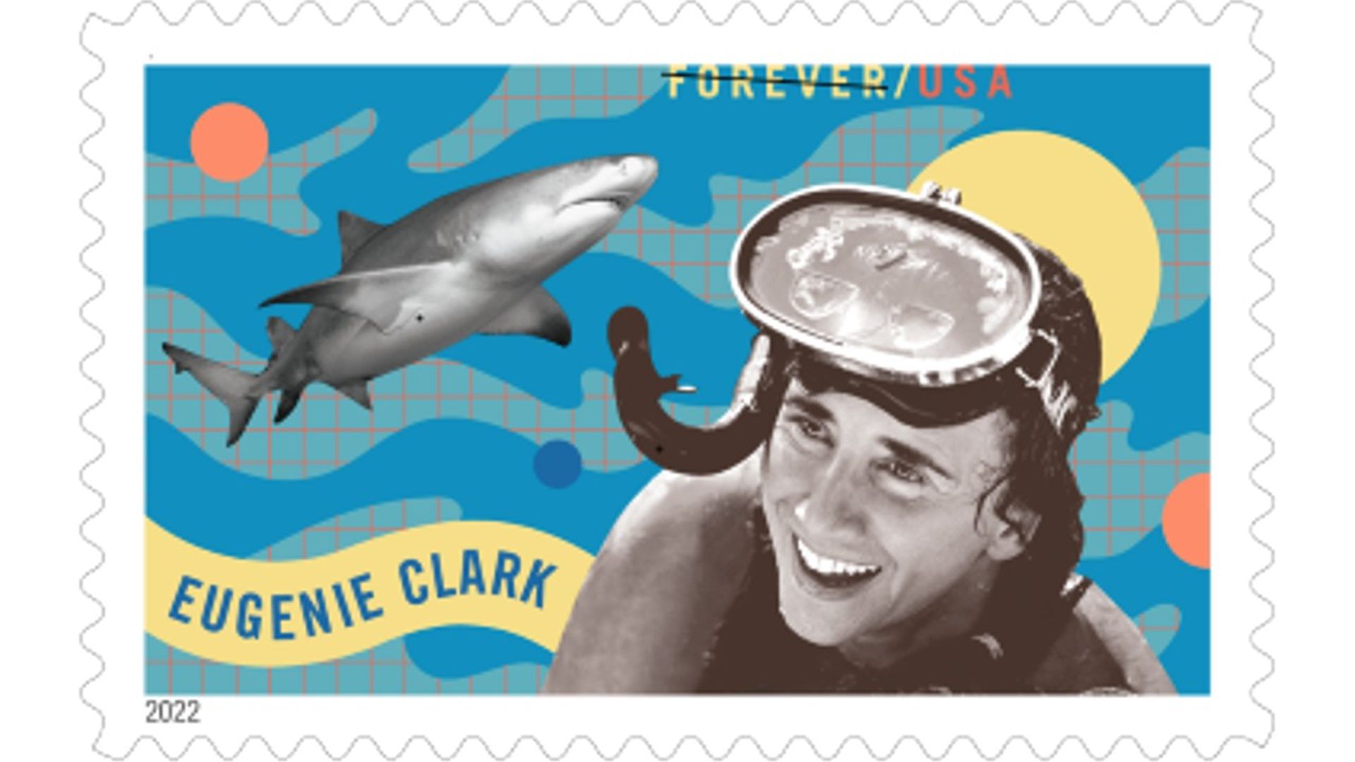 Eugenie Clark stamp.