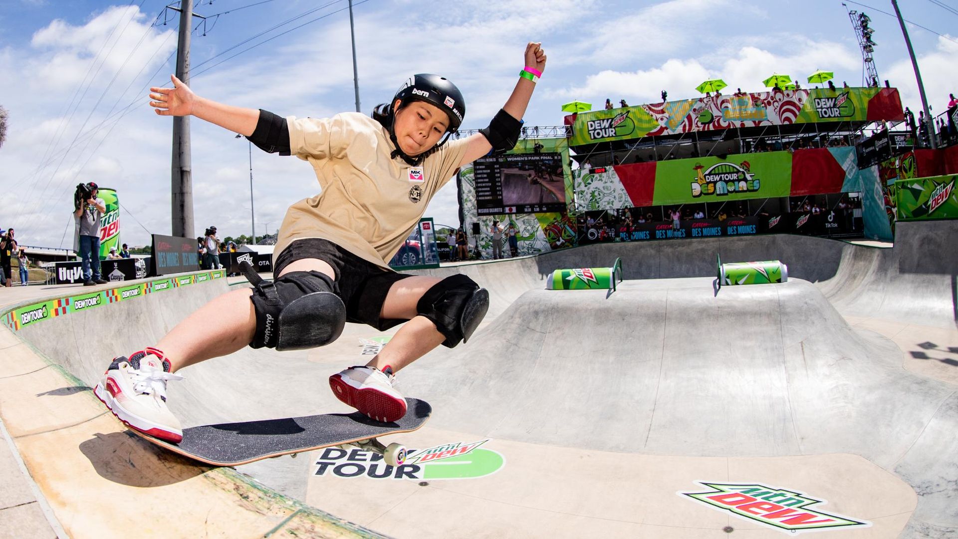 Misugu Okamoto at Dew Tour