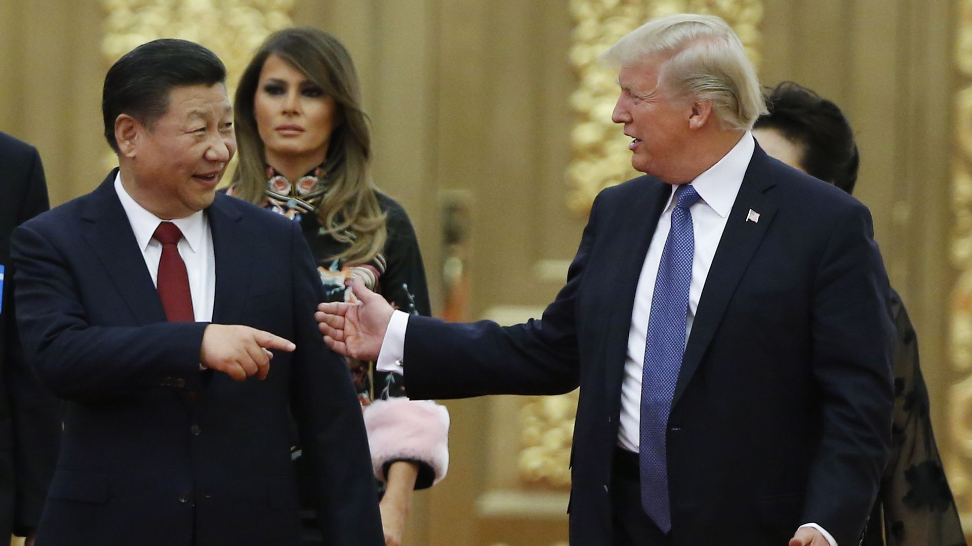 President Donald Trump and China's President Xi Jinping.