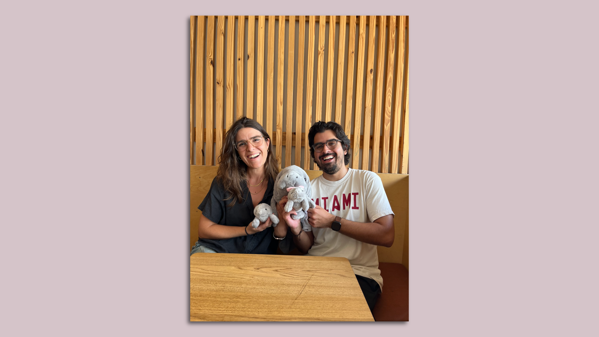 Sommer, Martin and the manatee fam.