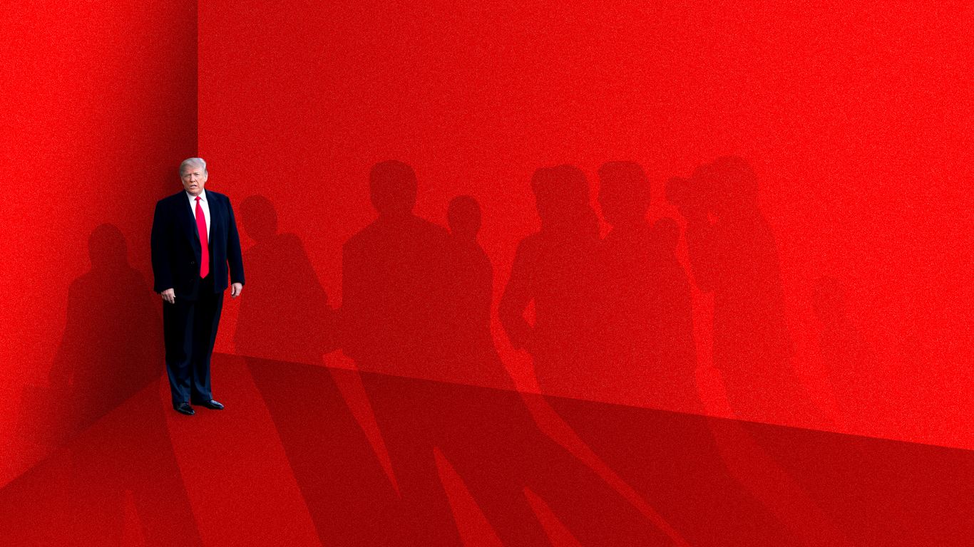 President Trump Is Backed Into A Tight, Lonely Corner Of Isolation