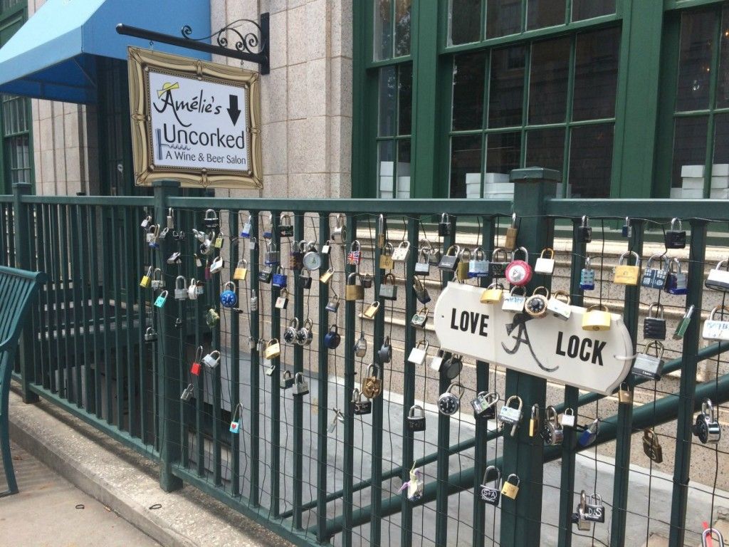 Amelie's love lock