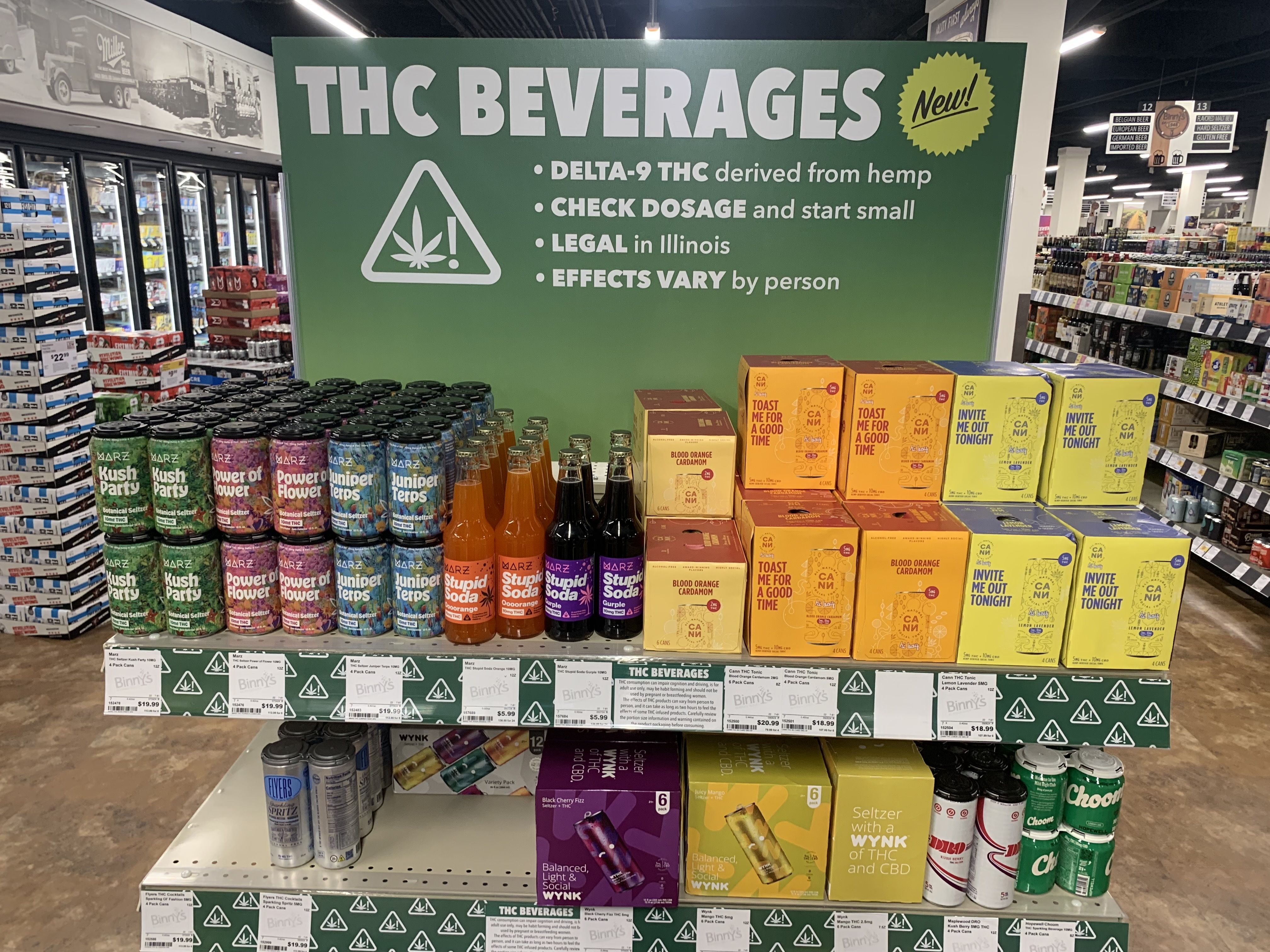 axios.com - Justin Kaufmann - Illinois' new hemp law could reshape where THC drinks are sold