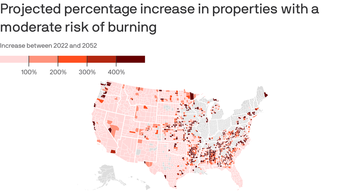 Where wildfire risk in Colorado is the highest and increasing - Axios ...