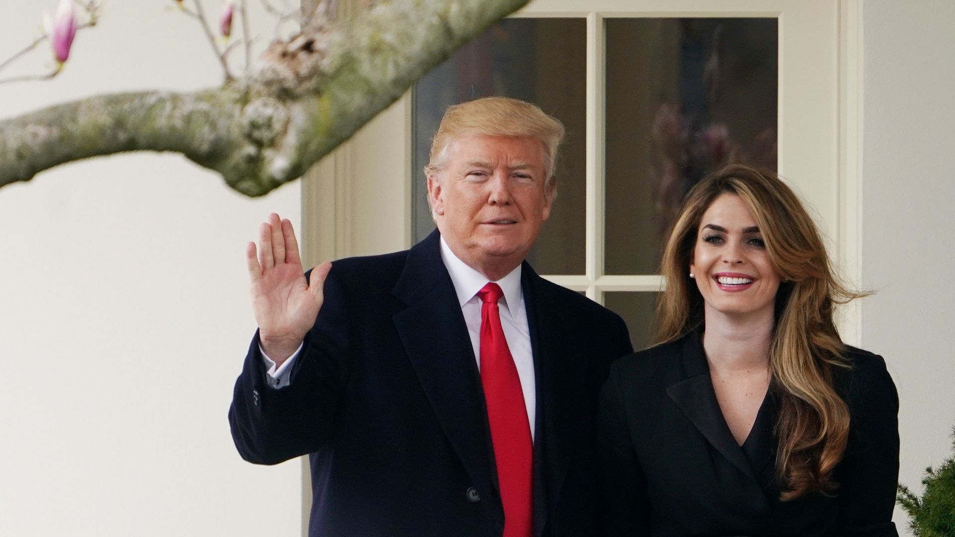 Trump and Hope Hicks