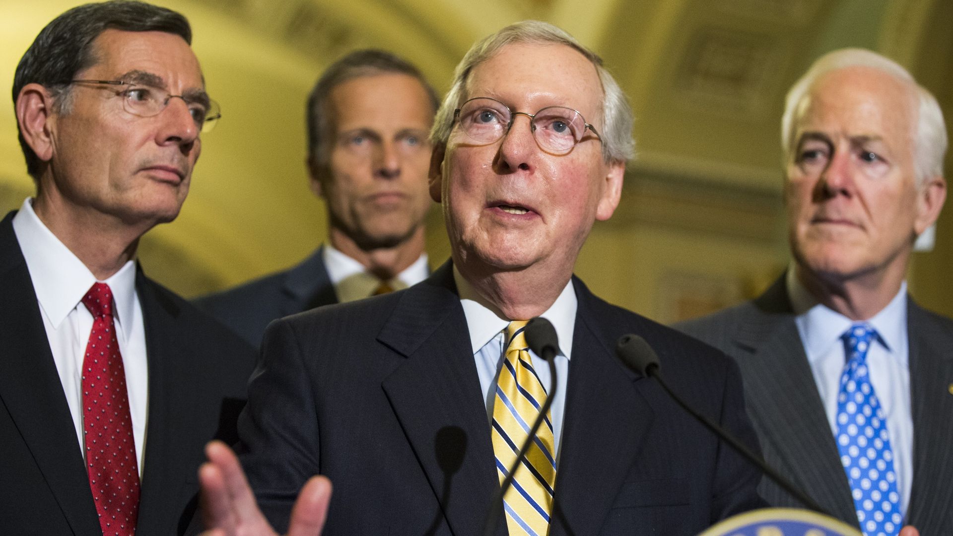 McConnell, Barasso, Thune, Cornyn