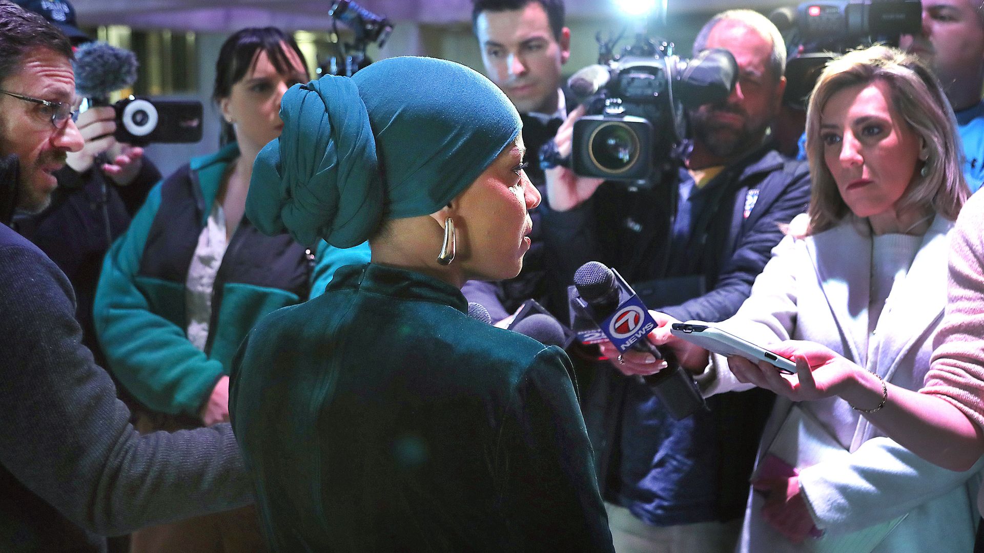 Anderson and the press